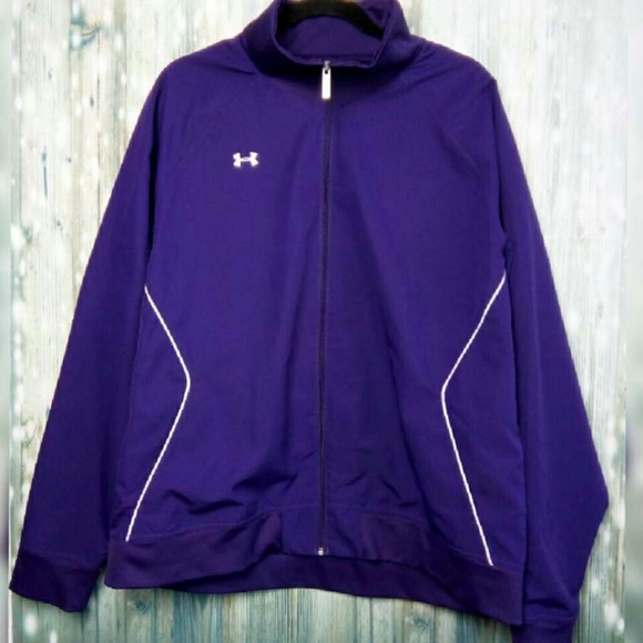 under armour jackets purple women